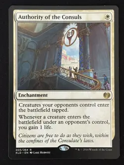 1x MTG Authority of the Consuls - Kaladesh (KLD) #5 - Magic the Gathering - Image 1