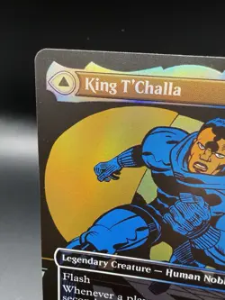 MTG Marvel Super Heroes King T'Challa Black Panther Mythic Legendary M 0399 - Image 2