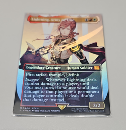 Magic: The Gathering Lightning, Army of One FINAL FANTASY Mythic 0400 EN Foil - Image 1