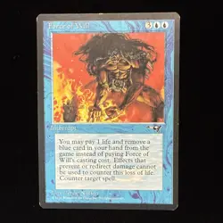 Force of Will - Alliances - MTG LP- #77 - Image 1
