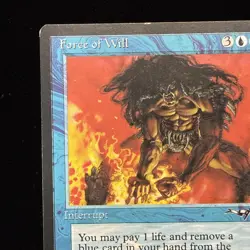 Force of Will - Alliances - MTG LP- #77 - Image 3