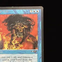 Force of Will - Alliances - MTG LP- #77 - Image 4