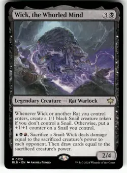 Wick, the Whorled Mind #120 (NM) Bloomburrow BLB Magic MTG - Image 1