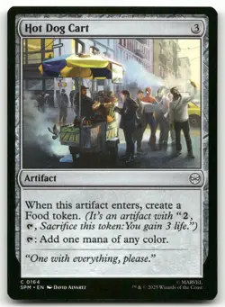 Hot Dog Cart #164 (NM) Spider-Man SPM Magic MTG - Image 1