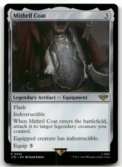 Mithril Coat #245 (NM) Lord of the Rings LTR Magic MTG - Image 1