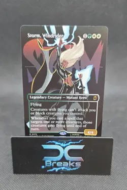 Storm, Windrider (Borderless) Marvel Super Heroes Foil - Image 1