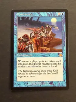 Overburden Prophecy LP MTG Magic the Gathering a - Image 1