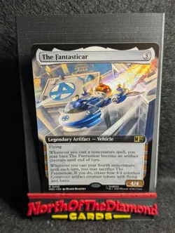 The Fantasticar #433 Extended Art MTG Marvel Super Heroes Commander 2026 - Image 1