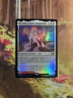 Mila, Crafty Companion / Lukka, Wayward Bonder Strixhaven: School of Mages Foil - Image 1