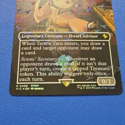 Tataru Taru Chocobo Track Foil Rare Final Fantasy #0466 Magic The Gathering - Image 3