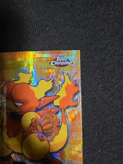 Pokemon Topps Chrome Tekno Magmar Series 2 Card 126 - Image 2