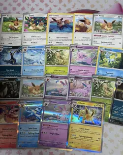 (MEGA Eeveelutions x35) Pokemon Cards Bundle - NM+ - BEST PRICE ON EBAY - Image 4