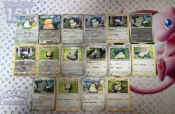 MEGA Snorlax (16) Pokemon Cards Bundle - NM - BEST PRICE ON EBAY & Fast Post - Image 1