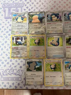 MEGA Snorlax (16) Pokemon Cards Bundle - NM - BEST PRICE ON EBAY & Fast Post - Image 2