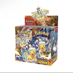 Pokemon TCG Surging Sparks Booster Box – Factory Sealed Trading Cards - Image 1