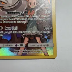 2019 Pokemon TCG Sun & Moon Cosmic Eclipse Steelix 47/236 Secret Rare Card VG - Image 3