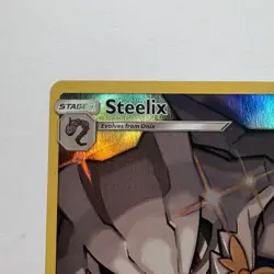 2019 Pokemon TCG Sun & Moon Cosmic Eclipse Steelix 47/236 Secret Rare Card VG - Image 5