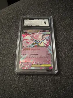 pokemon cards graded English 2025 Mega Diancie ex holo #041/094 CGC 9 HP 270 - Image 1