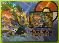 ⭐NEW HIT Eif Origins 4.0 Pokemon Generation 4 PM FR NO-004 NON TCG Chinese Card - Image 1