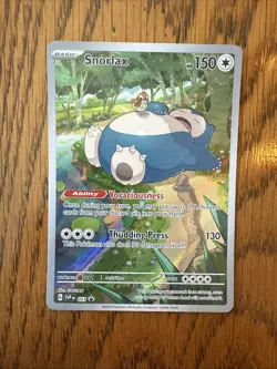 Snorlax 051 Sv: Scarlet & Violet Promo Cards Holo - Image 1