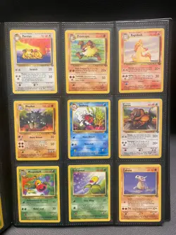 Complete Jungle Set Common and Uncommon Pokemon Cards Bundle Vintage 1999 WOTC - Image 2
