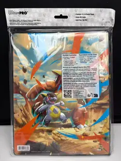 Ultra Pro Pokemon TCG Mega Evolution Lucario 9 Pocket Portfolio, Holds 252 Cards - Image 2
