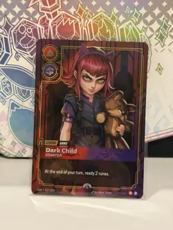 Annie - Dark Child Promo Riftbound Organized Play Promo Cards 017/024 NM Foil - Image 1