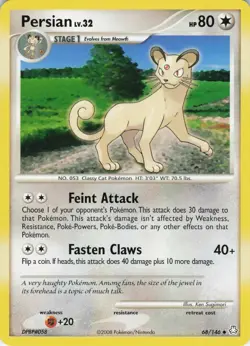 Pokemon TCG - Legends Awakened - Uncommon Card - Persian - 68/146 - Image 4
