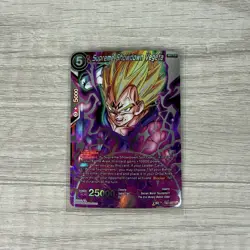 Dragon Ball Super Card - Supreme Showdown Vegeta TB2-005 SR Foil NM CCG TCG - Image 1