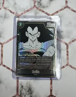 Dragon Ball Super Card Game RADITZ SB01-026 Fusion World Manga SR Foil - Image 1