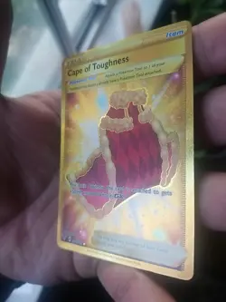 Pokemon Card - Cape of Toughness Vivid Voltage 200/185 Secret Rare Gold - Image 2