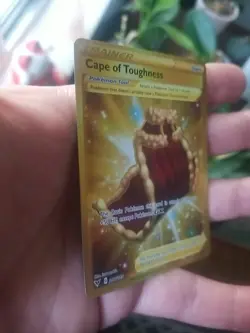 Pokemon Card - Cape of Toughness Vivid Voltage 200/185 Secret Rare Gold - Image 3