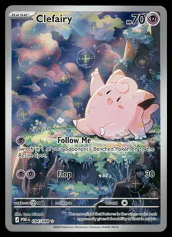 Pokemon Cards Clefairy 094/088 Perfect Order Holo Illustration Rare NM - Image 1