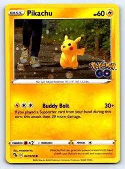 Pikachu - (Cosmos Holo) Holo Promo Miscellaneous Cards & Products 027/078 NM - Image 1