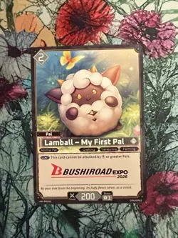 Anime Expo 2026 Palworld Official Card Game Lamball Promo AX Exclusive Bushiroad - Image 1