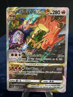 Charizard VSTAR SWSH262 Alternate Art Promo Card Near Mint Condition - Image 1