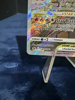 Charizard VSTAR SWSH262 Alternate Art Promo Card Near Mint Condition - Image 5