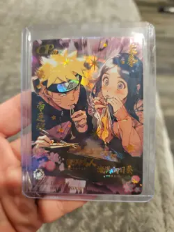 Naruto Uzumaki & Hinata Naruto Kayou CP-669 Holo Trading Card Collectible Promo - Image 1
