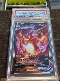 PSA 10 Charizard VMAX SWSH261: Sword & Shield Promo Card Holo - Image 1