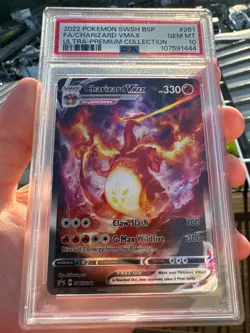 PSA 10 Charizard VMAX SWSH261: Sword & Shield Promo Card Holo - Image 3