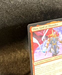 Magic:The Gathering- Thor, God of Thunder 156 Marvel Super Heroes/Mythic/Regular - Image 2