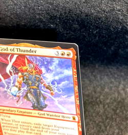 Magic:The Gathering- Thor, God of Thunder 156 Marvel Super Heroes/Mythic/Regular - Image 3