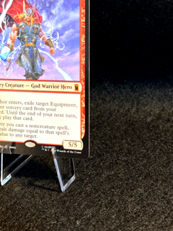 Magic:The Gathering- Thor, God of Thunder 156 Marvel Super Heroes/Mythic/Regular - Image 4