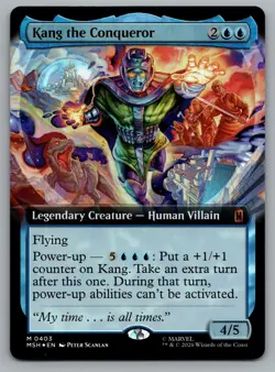 Kang the Conqueror (Extended Art) 403 Marvel Super Heroes Magic: Foil - Image 1