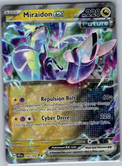 Miraidon ex 122/162 - Pokemon TCG SV05: Temporal Forces - Double Rare (NM) - Image 1