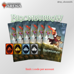Magic Arena Code 6x Bloomburrow booster - Image 1