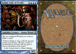 Magic the Gathering -MTG-Azami, LAdy of Scrolls - Image 1
