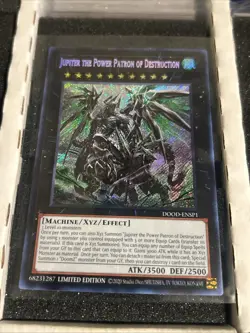 Jupiter The Power Patron Of Destruction DOOD-ENSP1 Secret Lmtd Promo Yugioh NM - Image 1