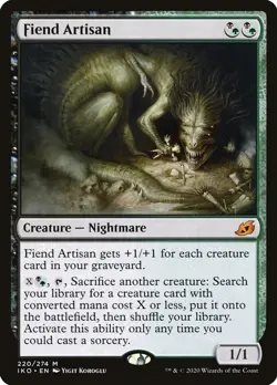 MTG [IKO-220 NM] Fiend Artisan - Image 1