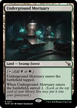MTG [MKM-271 NM] Underground Mortuary - Image 1